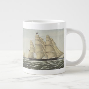 Clipper Ship, Flying Cloud Jumbo-Tasse
