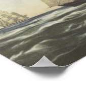 Clipper Ship, Flying Cloud Poster (Ecke)