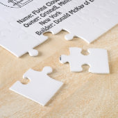 Clipper Ship Flying Cloud - Ship Blueprint BD Puzzle (Seite)