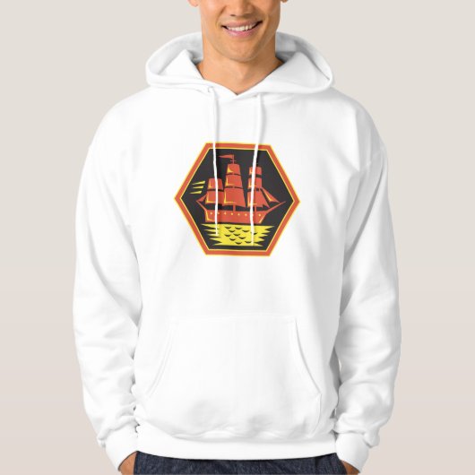 Clipper Ship Hoodie (Vorderseite)