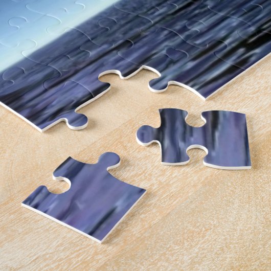 Clipper Ship im Mondlicht Puzzle (Seite)