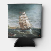 Clipper Ship in New York Hafen 1890 Dosenkühler (Vorderseite)