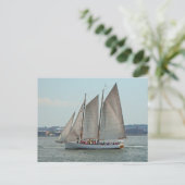 Clipper Ship Postkarte (Stehend Vorderseite)