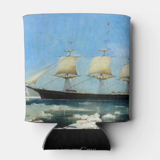 Clipper Ship Red Jacket 1854 Dosenkühler (Rückseite)