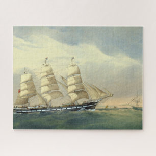 Clipper Ship The Helen Pembroke 1870 Puzzle