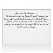 Clipper Ship the Marshall 1847 (Innenansicht Horizontal (Oben))