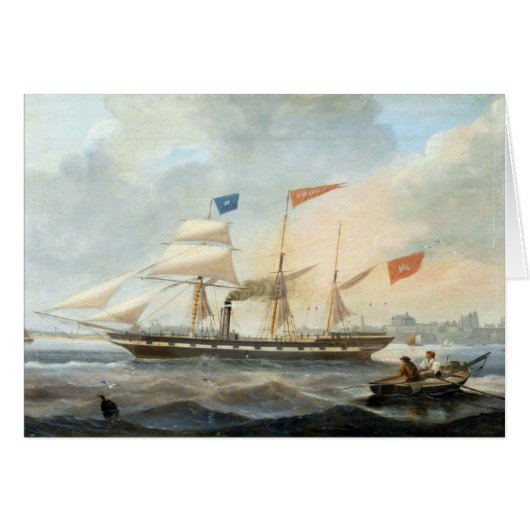 Clipper Ship the Marshall 1847 (Vorderseite (Horizontal))