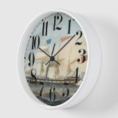 Clipper Ship the Marshall 1847 Uhr (Winkel)