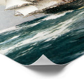 Clipper Ship Torrens Poster (Ecke)