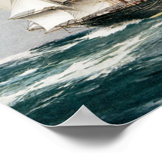 Clipper Ship Torrens Poster (Ecke)