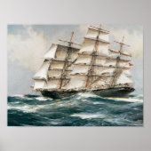 Clipper Ship Torrens Poster (Vorne)