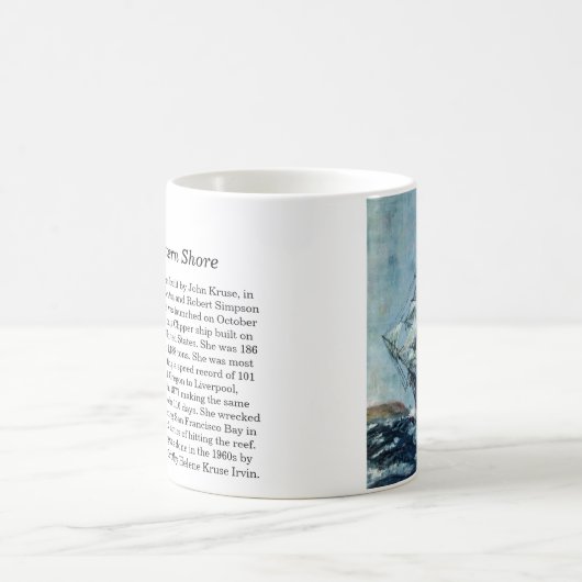 Clipper Ship Western Shore Kaffeetasse (Mittel)
