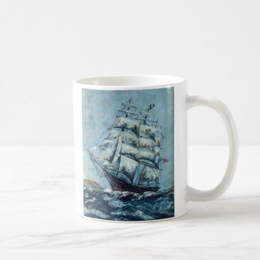 Clipper Ship Western Shore Kaffeetasse (Rechts)