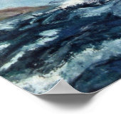 Clipper Ship Western Shore Poster (Ecke)