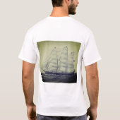 Clipper Ship Young America 1853 T-Shirt (Rückseite)