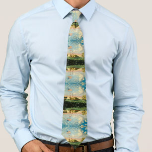 Clipper Ships Boston Hafen 1800er Krawatte