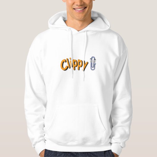Clippy Logo - Hoodie (Vorderseite)