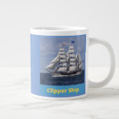 Clipschiff, Segler, bewundernswerte Tasse (Rechts)