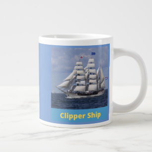 Clipschiff, Segler, bewundernswerte Tasse