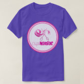 CliptoMANIAC rosa T-Shirt (Design vorne)
