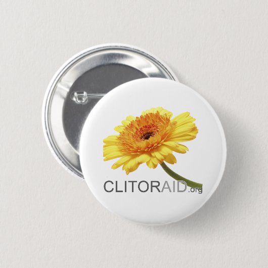 Clitoraid.org Button (Vorne & Hinten)