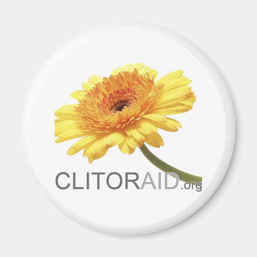 Clitoraid.org Magnet (Vorne)