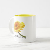 Clitoraid.org Zweifarbige Tasse (Vorderseite Links)