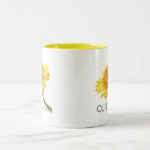 Clitoraid.org Zweifarbige Tasse (Mittel)