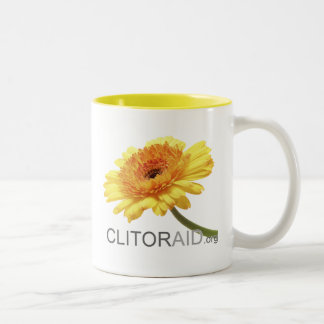 Clitoraid.org Zweifarbige Tasse
