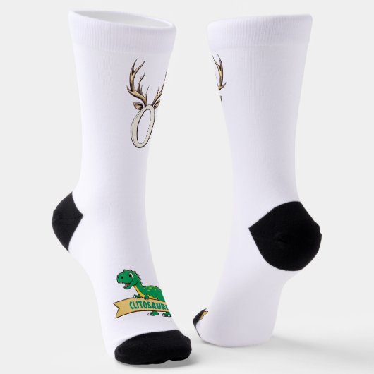 Clitosaurus Lex Socken (Gewinkelt)