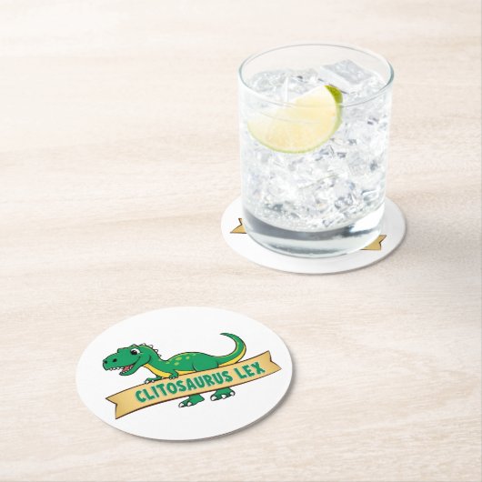 Clitosaurus Lex Untersetzer (Vor Ort)