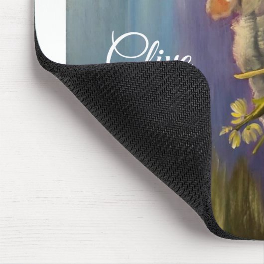 Clive das Lama Mousepad (Ecke)