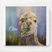 Clive das Lama Mousepad (Vorne)