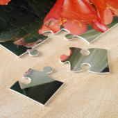 Clivia Miniata - Die Orange Schöne Blume Puzzle (Seite)