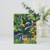 Clivia und Geraniums August Macke Postkarte (Stehend Vorderseite)