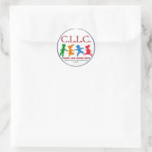 CLLC-Aufkleber Runder Aufkleber (Tasche)