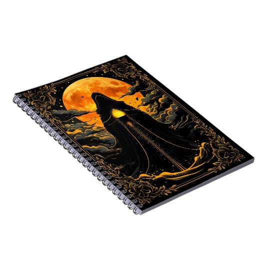 Cloaked By The Moon Notizblock (Rechte Seite)