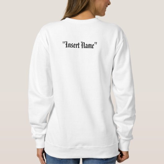 Cloaked Cadaver Sweatshirt (Rückseite)