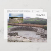 Clochans, Riasc, Kerry, Irland Postkarte (Vorne/Hinten)