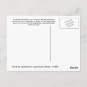 Clochans, Riasc, Kerry, Irland Postkarte (Rückseite)