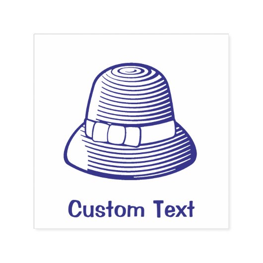 Cloche Hat Permastempel (Design)