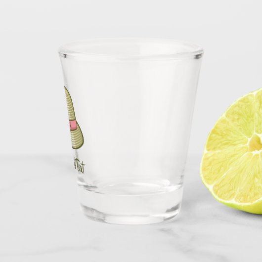 Cloche Hat Yellow Schnapsglas (Rechts)