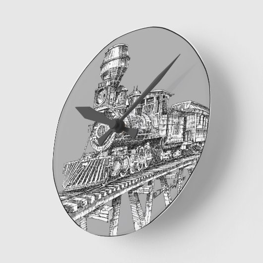 Clock: 1880 runde wanduhr (Winkel)