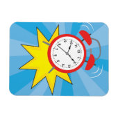 Clock Alarming Magnet (Horizontal)