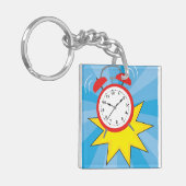 Clock Alarming Schlüsselanhänger (Vorderseite links)
