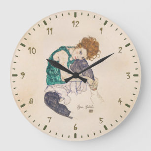 CLOCK - ART EGON SCHIELE GROßE WANDUHR