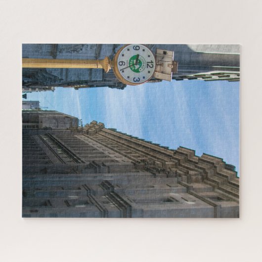 Clock Buenos Aires Argentinien Puzzle (Horizontal)