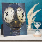 Clock Conkurs Grand Central Station New York Fotoplatte (Seite)