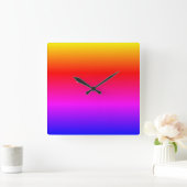 CLOCK COOL  QUADRATISCHE WANDUHR (Zuhause)
