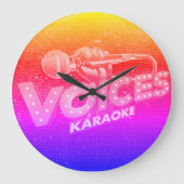 Clock. Große Wanduhr (Vorderseite)